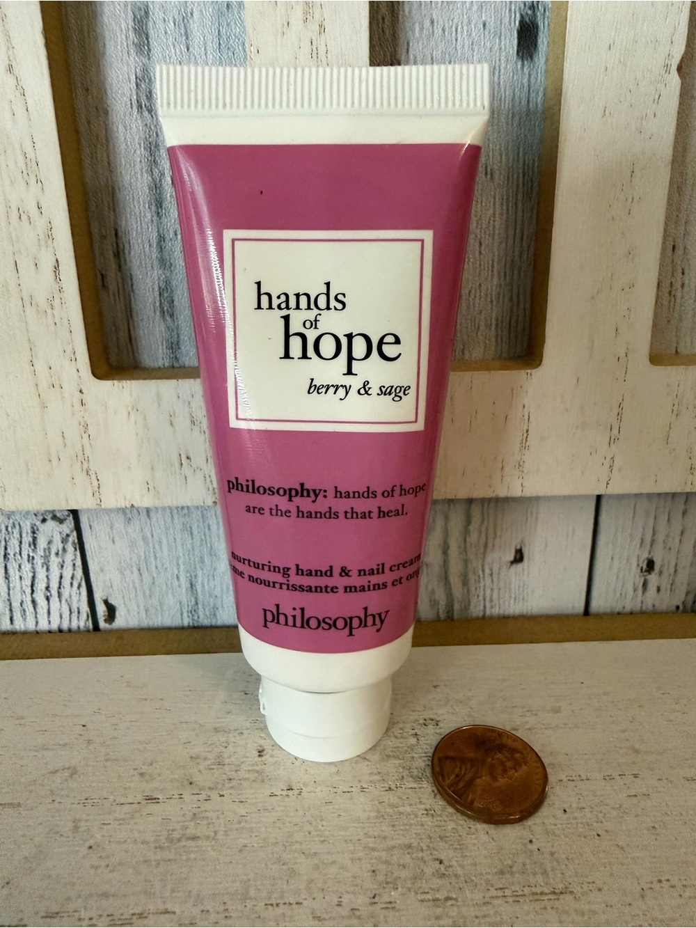 Philosophy Hands of Hope Hand Cream - Berry & Sage - 1 fl oz Sealed Discontinued